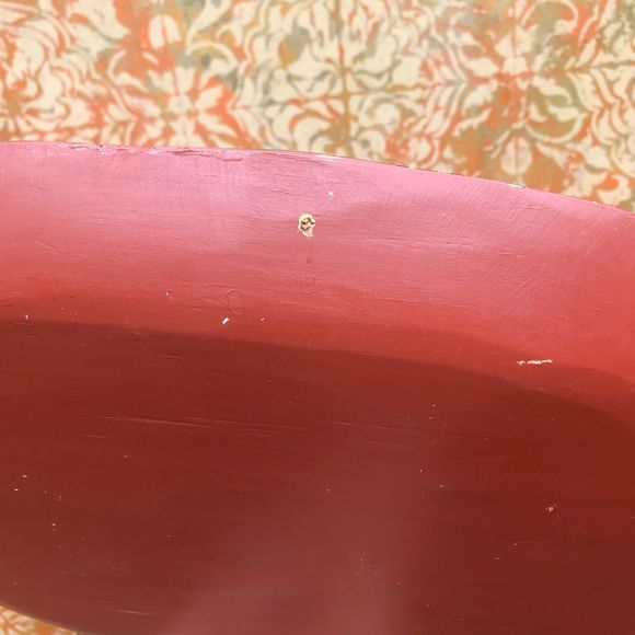 Vintage Lacquer Tray Isla Janitzio Michoacan Mexico - Picture 4 of 7